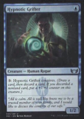 Hypnotic Grifter - Streets of New Capenna: #45, Magic: The Gathering Nm R29
