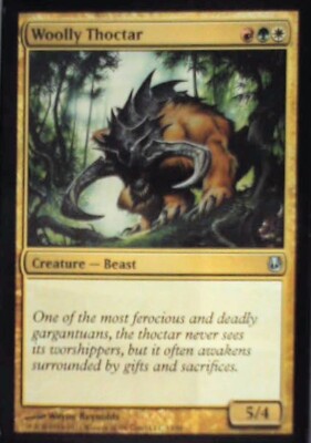 Woolly Thoctar - Duel Decks: Ajani vs. Nicol Bolas: #13, MTG Lp R99