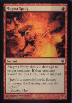 Magma Spray - Duel Decks: Izzet vs. Golgari: #15, Magic: The Gathering Nm R241
