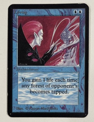 Lifetap Alpha LP Light Play MTG Magic The Gathering