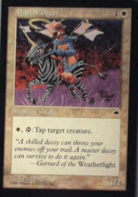 Master Decoy - Tempest: #29, Magic: The Gathering Nm R107
