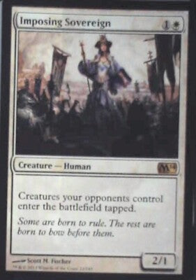 Imposing Sovereign - Magic 2014 (M14): #22, Magic: The Gathering Nm R236