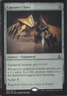 Captain's Claws - Oath of the Gatewatch: #162, Magic: The Gathering Nm R237
