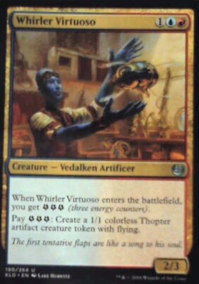 Whirler Virtuoso - Kaladesh: #190, Magic: The Gathering Nm R118