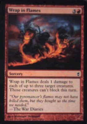 Wrap in Flames - Conspiracy: #158, Magic: The Gathering Nm R179