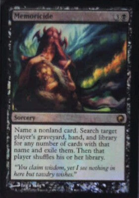 Memoricide - Buy-A-Box Promos: #69, Magic: The Gathering - Foil Lp R249