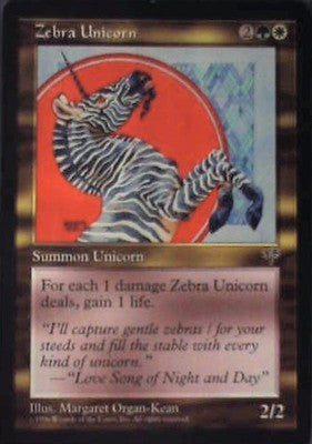 Zebra Unicorn - Mirage: #290, Magic: The Gathering Lp C334