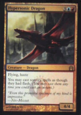 Hypersonic Dragon - Return to Ravnica: #170, Magic: The Gathering Nm R122