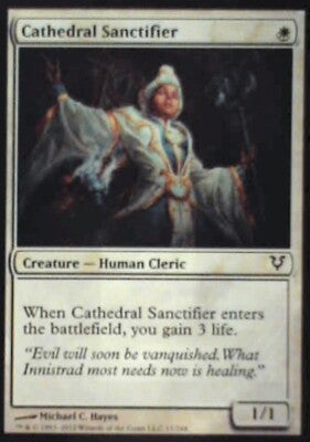 Cathedral Sanctifier - Avacyn Restored: #11, Magic: The Gathering Nm R189