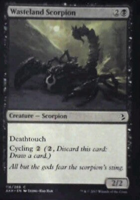 Wasteland Scorpion - Amonkhet: #116, Magic: The Gathering Nm R103