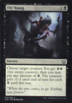 Die Young - Kaladesh: #76, Magic: The Gathering Nm R136