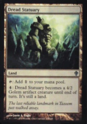 Dread Statuary - Worldwake: #135, Magic: The Gathering Nm R156