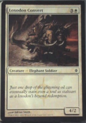 Loxodon Convert - New Phyrexia: #14, Magic: The Gathering Nm R127