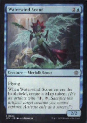 Waterwind Scout - The Lost Caverns of Ixalan: #84, Magic: The Gathering Nm R203