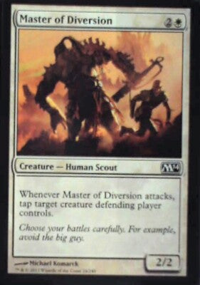 Master of Diversion - Magic 2014 (M14): #24, Magic: The Gathering Nm R223