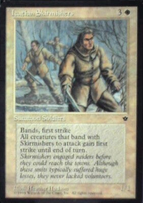 Icatian Skirmishers - Fallen Empires: #14, Magic: The Gathering Nm R191