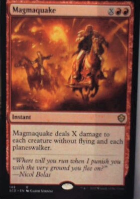 Magmaquake - Starter Commander Decks: #149, Magic: The Gathering Nm R238