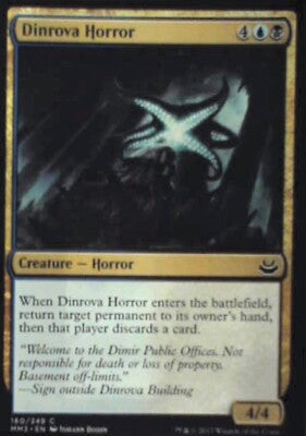 Dinrova Horror - Modern Masters 2017: #160, Magic: The Gathering Nm R128