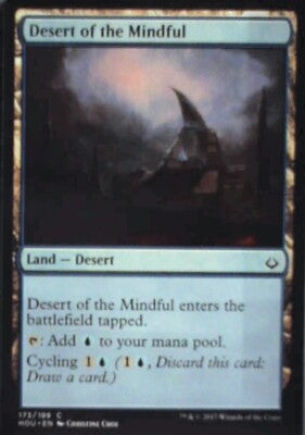 Desert of the Mindful - Hour of Devastation: #173, Magic: The Gathering Nm R92