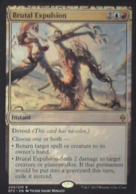 Brutal Expulsion - Battle for Zendikar: #200, Magic: The Gathering Nm R233
