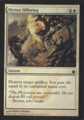 Divine Offering - Mirrodin Besieged: #5, Magic: The Gathering Nm R130