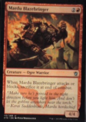 Mardu Blazebringer - Khans of Tarkir: #115, Magic: The Gathering Nm R157
