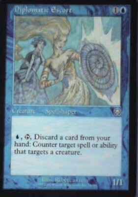 Diplomatic Escort - Mercadian Masques: #74, Magic: The Gathering Lp R97