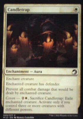 Candletrap - Innistrad: Midnight Hunt: #9, Magic: The Gathering Nm R162