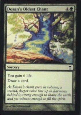 Dosan's Oldest Chant - Saviors of Kamigawa: #127, Magic: The Gathering Nm R86