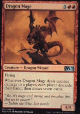 Dragon Mage - Core Set 2020: #135, Magic: The Gathering Nm R130