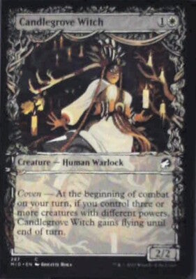 Candlegrove Witch (Showcase) - Innistrad: Midnight Hunt: #287 Nm R232