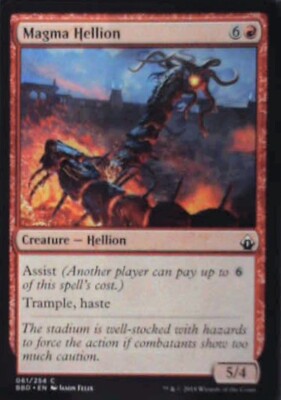 Magma Hellion - Battlebond: #61, Magic: The Gathering Nm R179