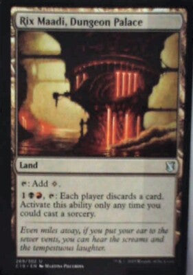 Rix Maadi, Dungeon Palace - Commander 2019: #269, Magic: The Gathering Lp R173