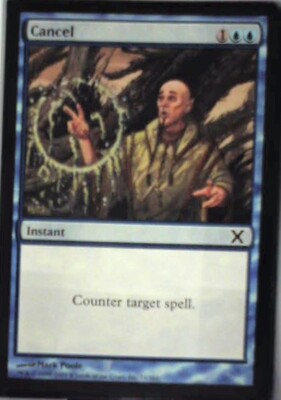 Cancel - 10th Edition: #71, Magic: The Gathering Lp R97