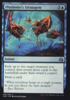 Illusionist's Stratagem - Aether Revolt: #36, Magic: The Gathering Nm R117