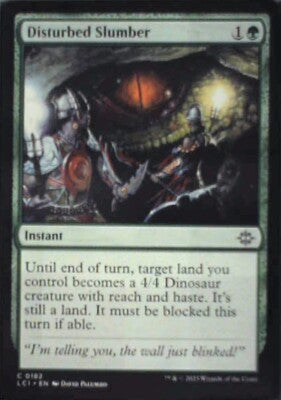 Disturbed Slumber - The Lost Caverns of Ixalan: #182, MTG Nm R230
