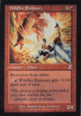 Wildfire Emissary - Timeshifted: #72, Magic: The Gathering Nm R55