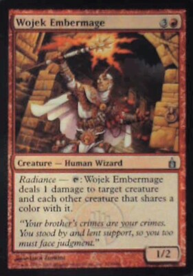 Wojek Embermage - Ravnica: City of Guilds: #152, Magic: The Gathering Nm R95