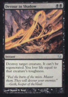 Devour in Shadow - Fifth Dawn: #46, Magic: The Gathering Nm R124