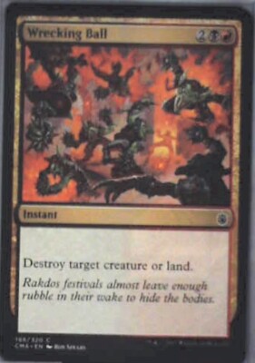 Wrecking Ball - Commander Anthology: #198, Magic: The Gathering Nm R169