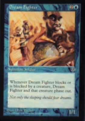 Dream Fighter - Mirage: #63, Magic: The Gathering Nm R216