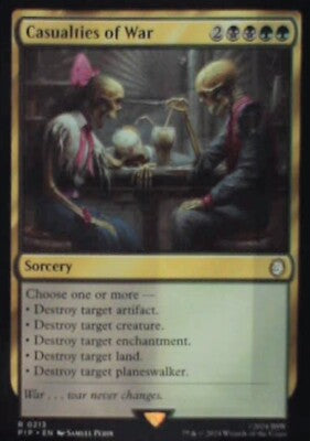 Casualties of War - Universes Beyond: Fallout: #213, MTG Nm R237