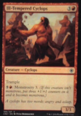 Ill-Tempered Cyclops - Conspiracy: Take the Crown: #166, MTG Nm R178