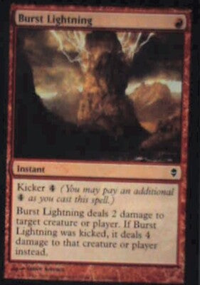 Burst Lightning - Zendikar: #119, Magic: The Gathering Nm R193