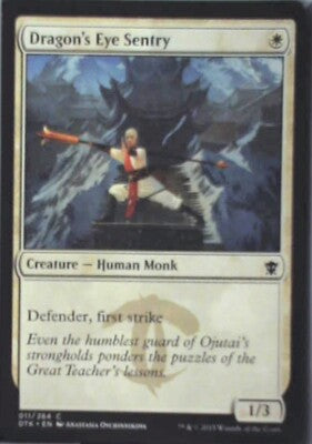 Dragon's Eye Sentry - Dragons of Tarkir: #11, Magic: The Gathering Nm R133