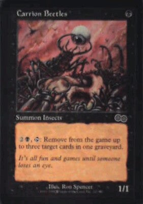 Carrion Beetles - Urza's Saga: #122, Magic: The Gathering Nm R107