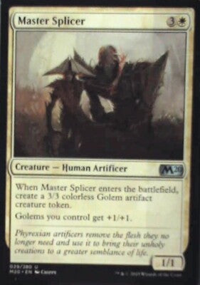 Master Splicer - Core Set 2020: #29, Magic: The Gathering Lp R99