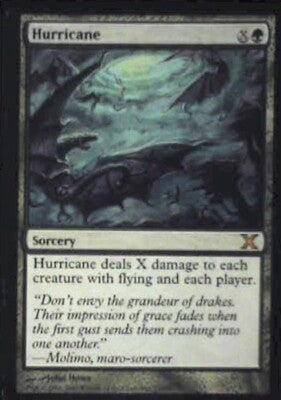 Hurricane - 10th Edition: #270, Magic: The Gathering Lp R38