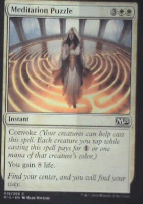 Meditation Puzzle - Magic 2015 (M15): #19, Magic: The Gathering Nm R240