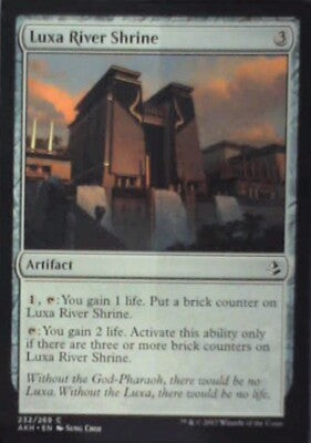 Luxa River Shrine - Amonkhet: #232, Magic: The Gathering Nm R230